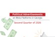 Political Advertisements on Meta Platforms in Georgia: Second Quarter of 2026